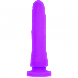 HARNAIS DELTA CLUB TOYS DONG SILICONE VIOLET 23 X 4 5 CM